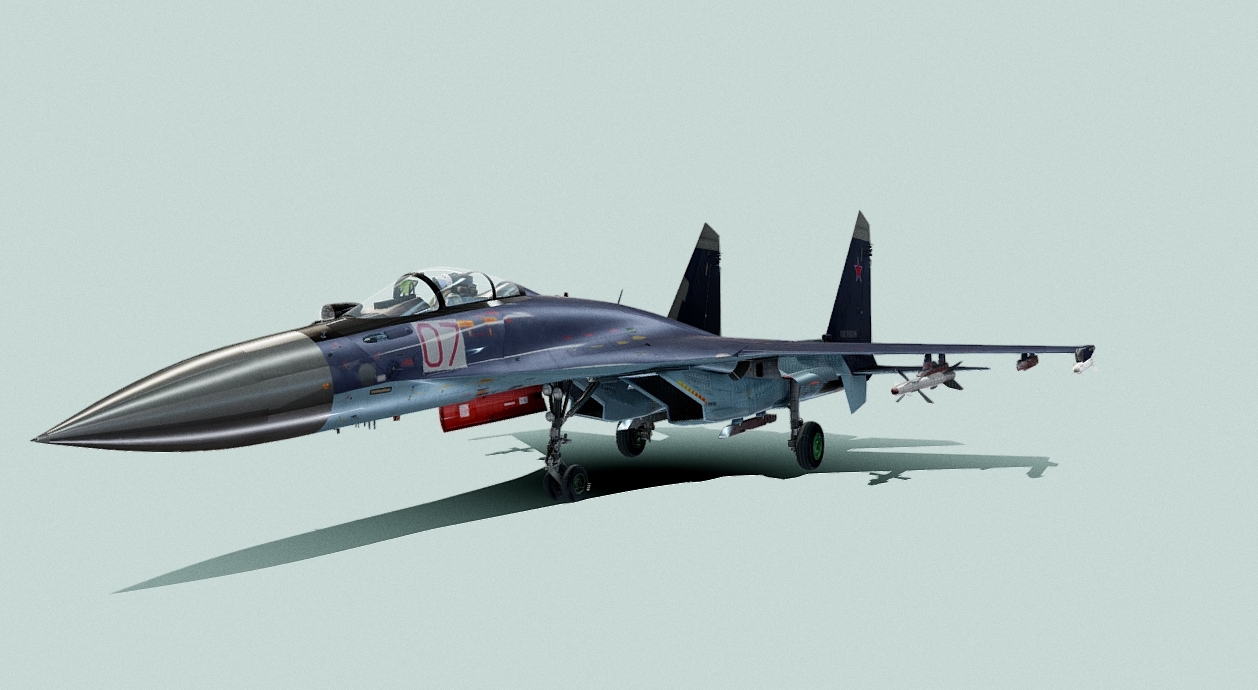 Su-27 3d model