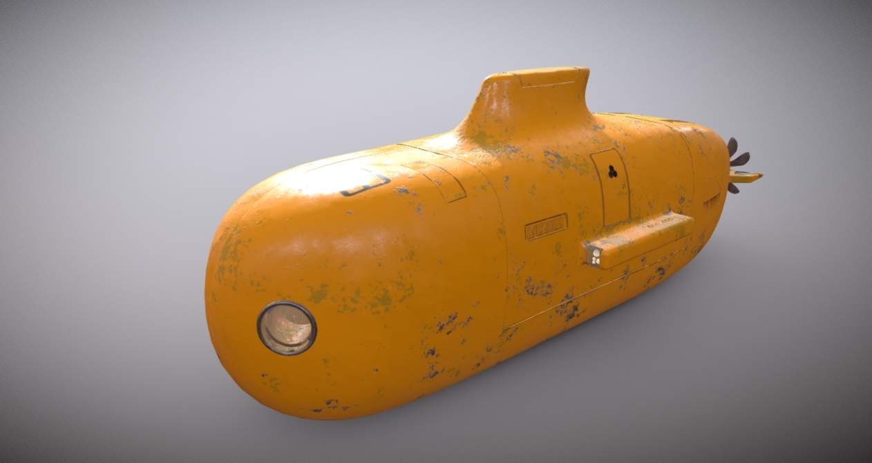 Submarine 3d model