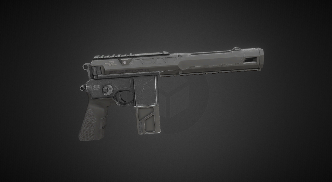 Tactic Mauser Pistol 3d model