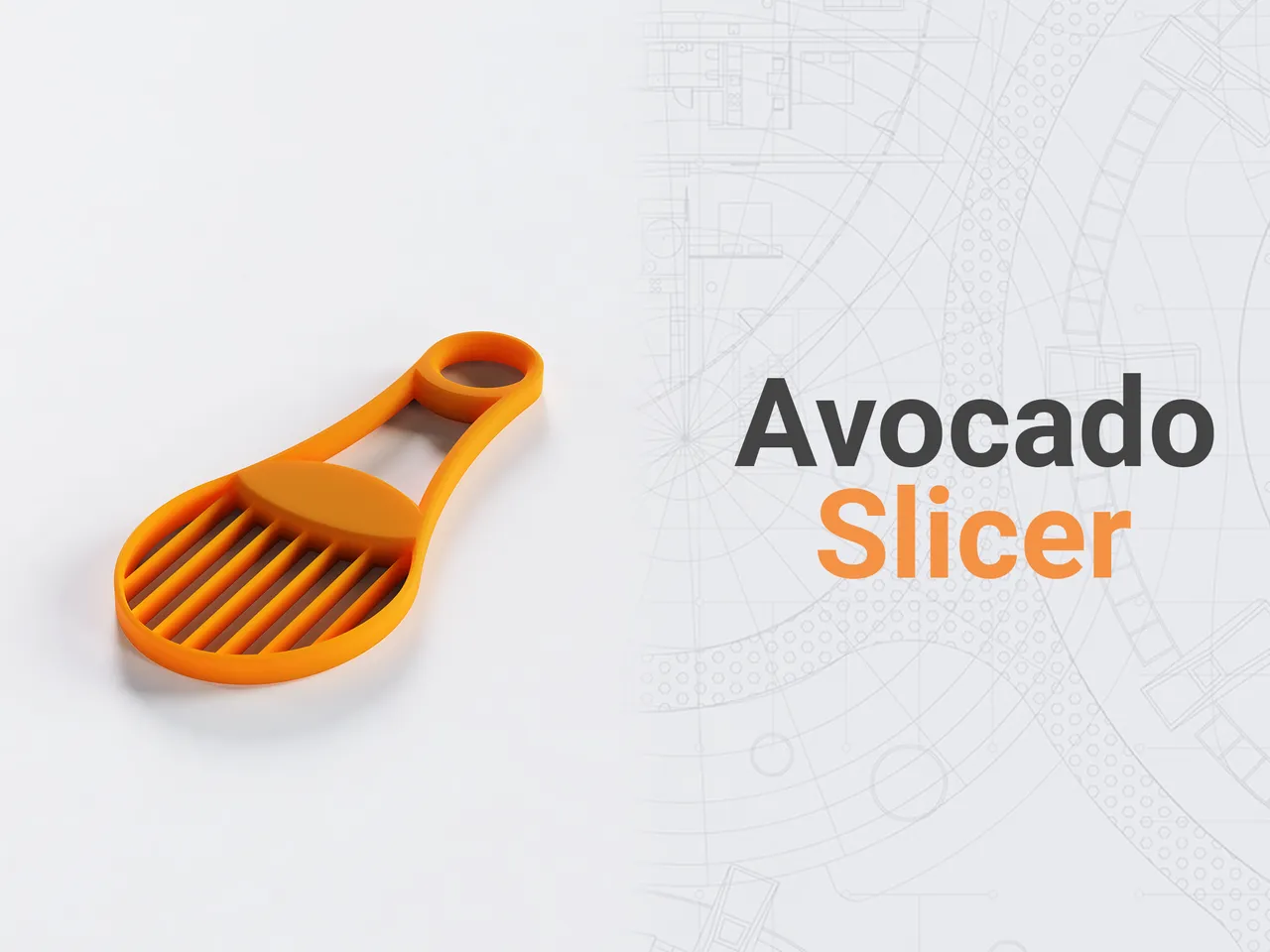 Avocado Slicer 3d model