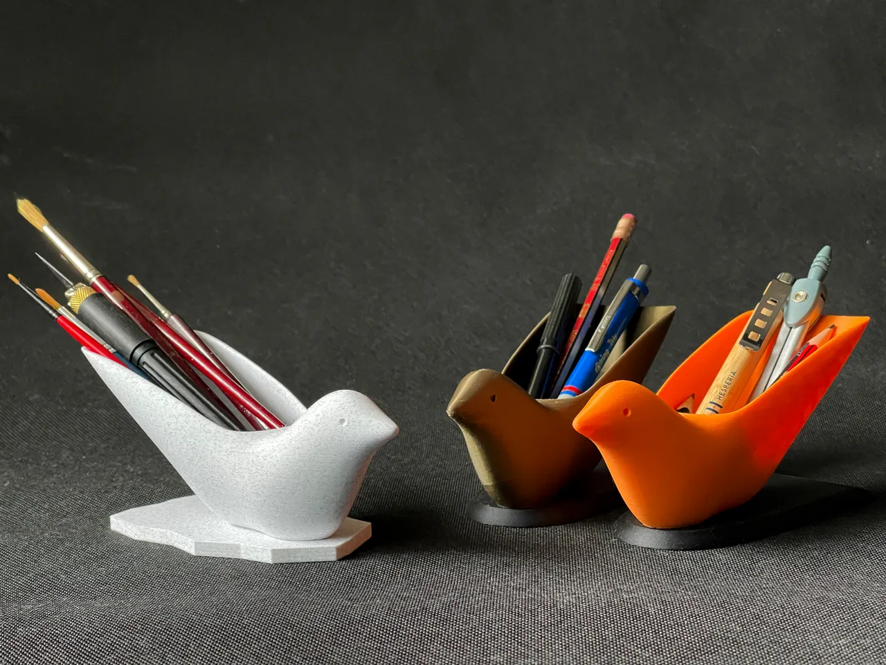 Bird Pencil Holder 3d model
