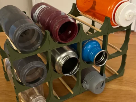 Bottle rack 3d model
