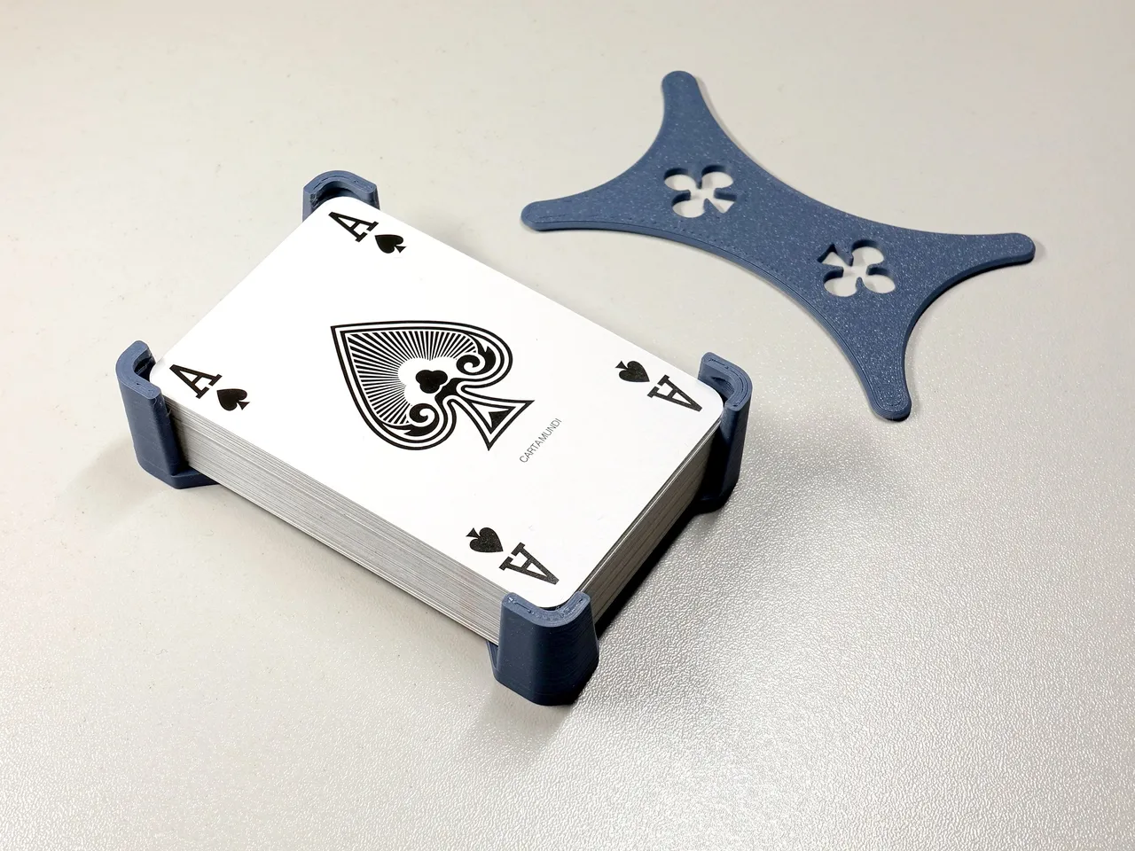 Bridge Playing Card Holder 3d model