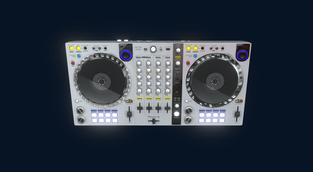 DDJ-FLX6 - 4-channel DJ controller 3d model