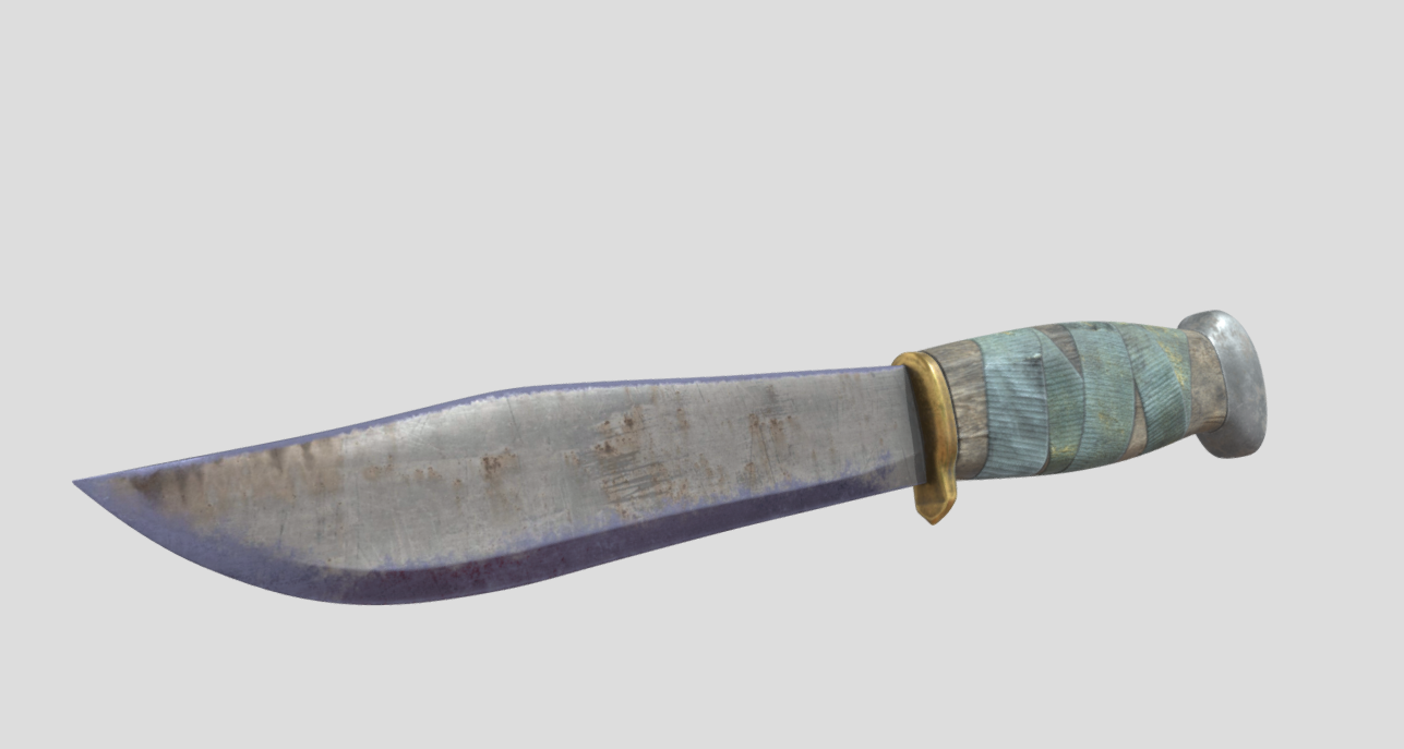 Knife 3d model