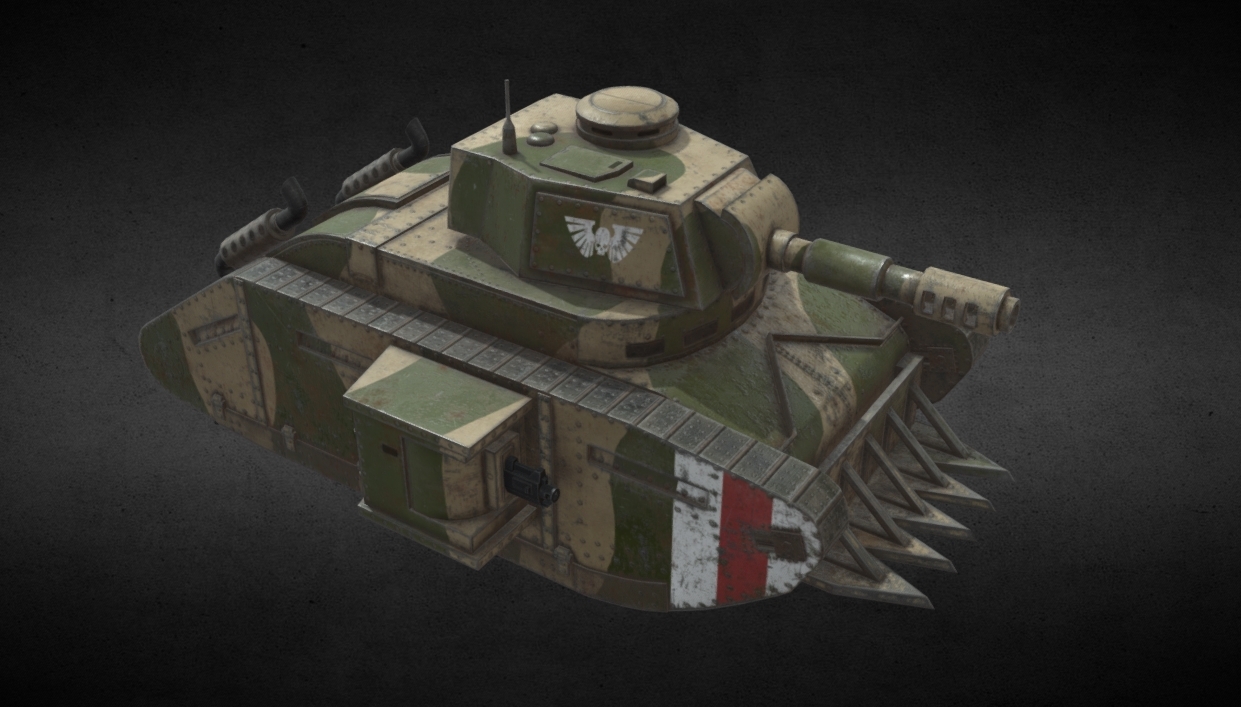 Leman Russ Battle Tank 3d model