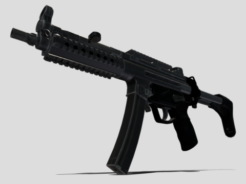 MP5 3d model