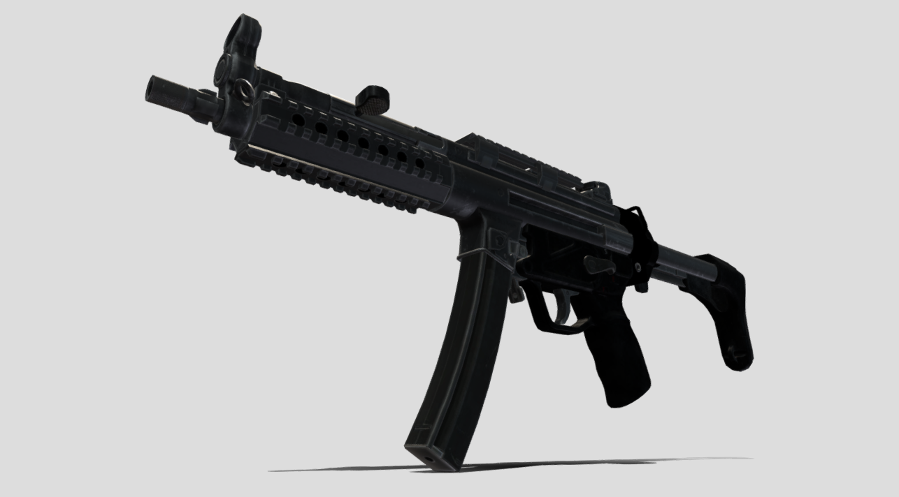 MP5 3d model