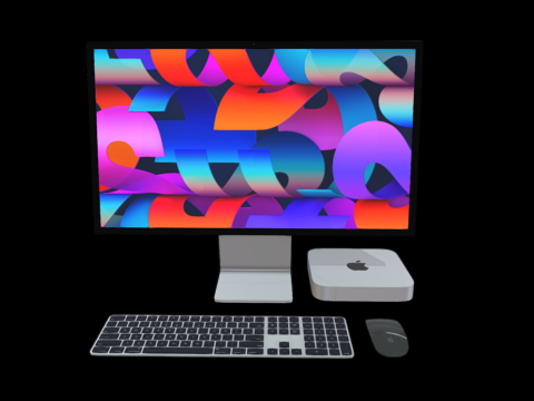 Mac Studio Display - Ultra High Quality 3d model