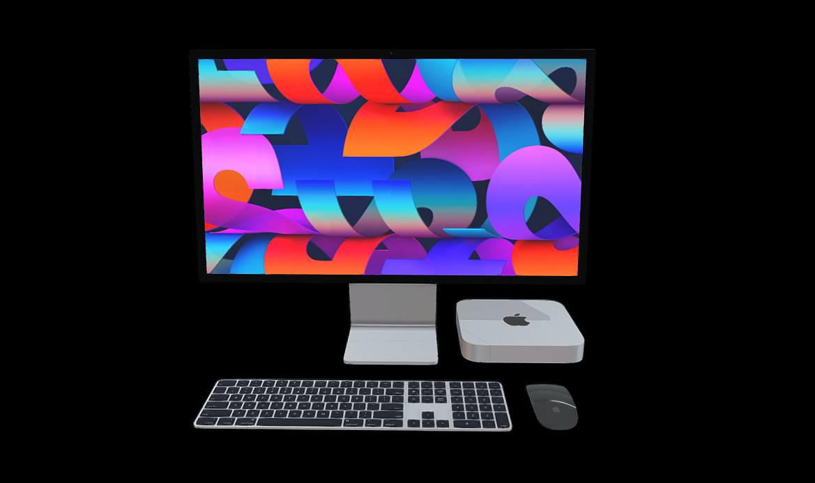 Mac Studio Display - Ultra High Quality 3d model