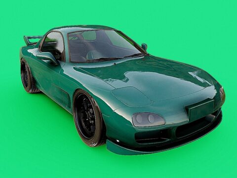 Mazda RX7 Limited edition 3d model