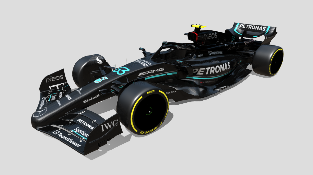 Mercedes AMG Petronas W14 2023 3d model