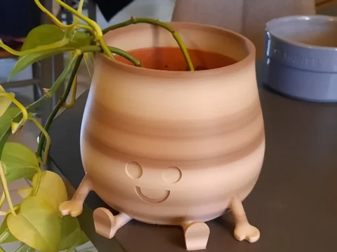 Mon Happy Pot 3d model