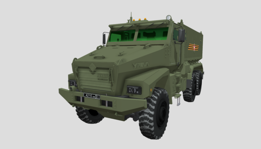 Russian Ural Typhoon U - DownloadFree3D.com