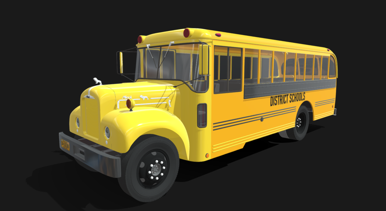 SCHOOL BUS 3d model