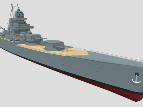Ship YY 3d model