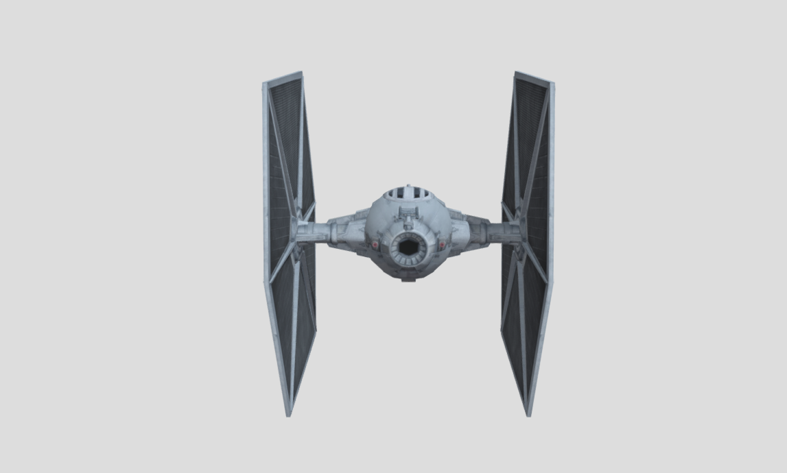 Star Wars Battlefront - TIE Fighter 3d model