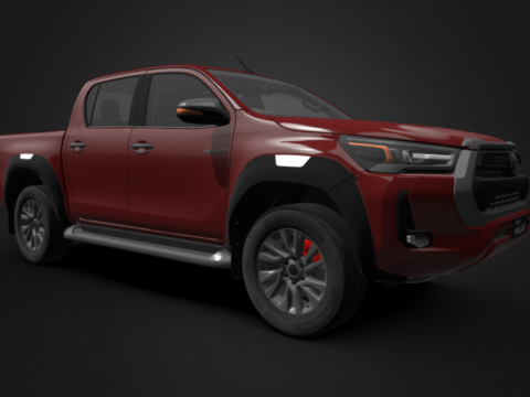 2022 Toyota Hilux 3d model