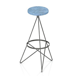 Arterios Home - Wyndham Swivel Counter Stool_Bar Chair 3d model