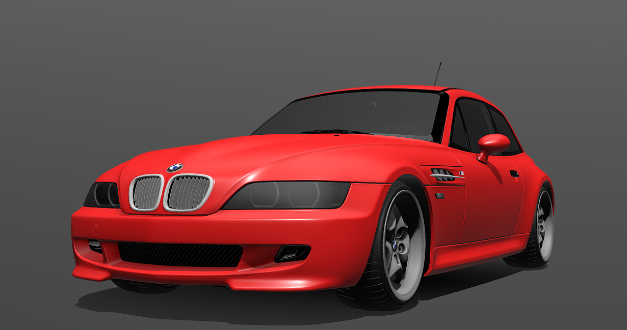 BMW M Coupe 3d model