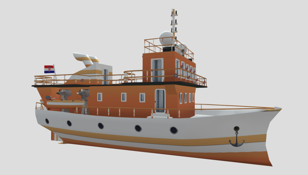 Boat OOO 3d model