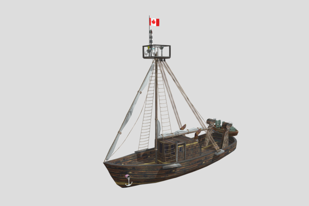 Boat PPP 3d model