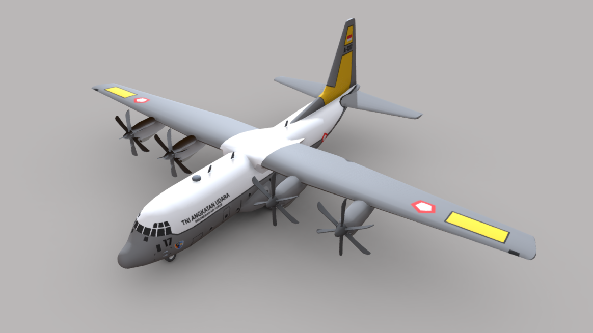 C-130J 3d model