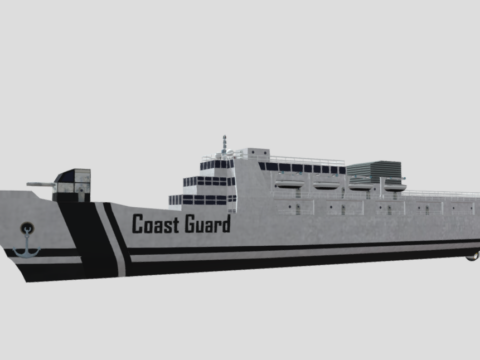 Coast Guard 3d model