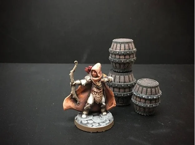 Elf Rangers (28mm scale) 3d model