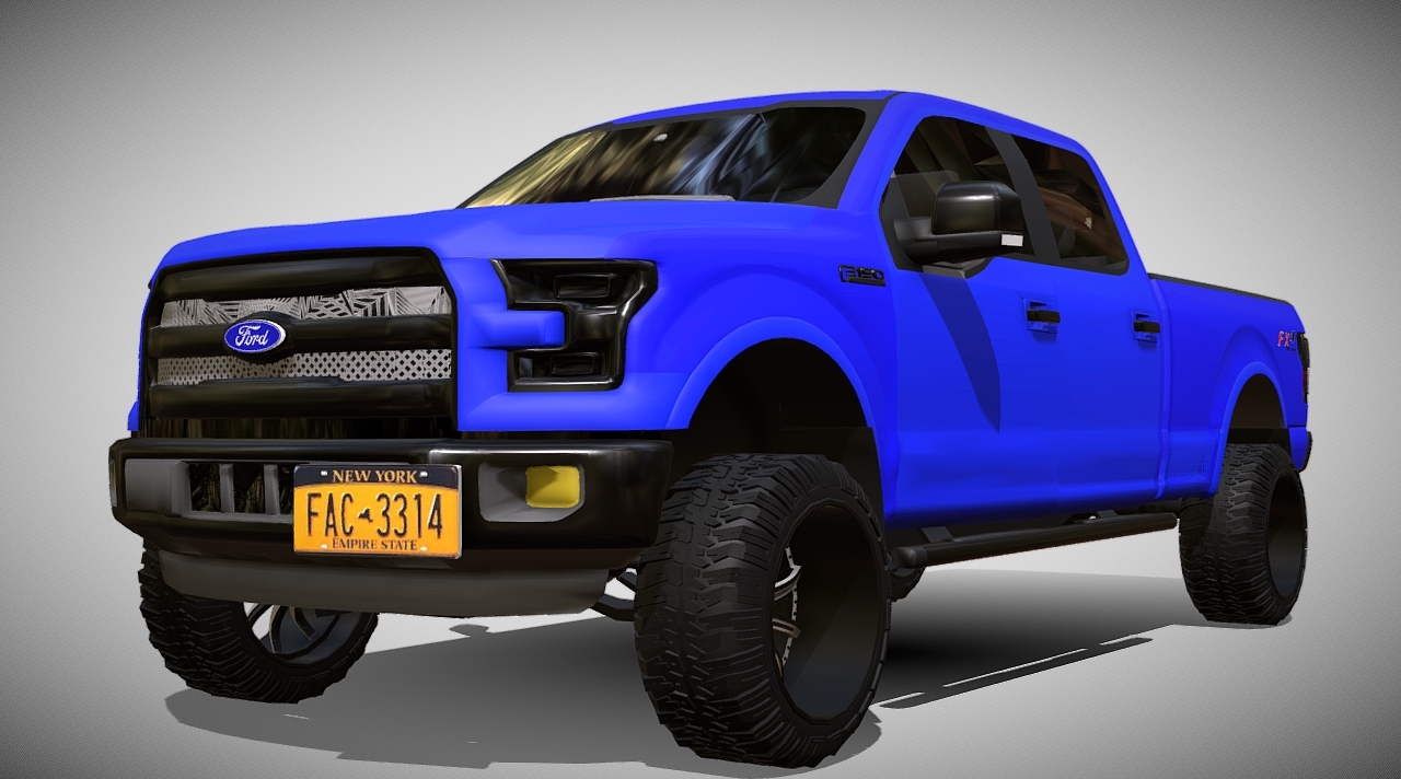 Ford F-150 High Country 3d model