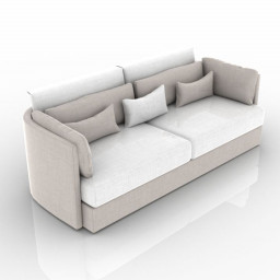 SWAN Italy Shan Sofa 3d model