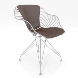 Wire Dining Chair 3d model