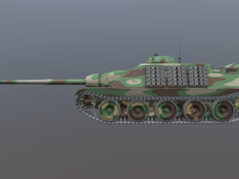 AMX Tank destroyer with 120mm cannon 3d model