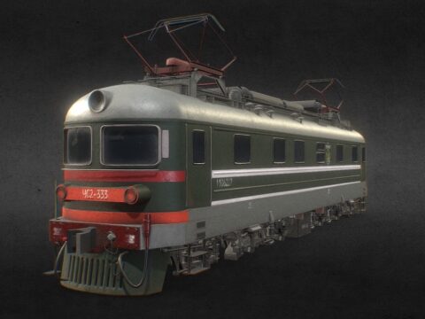 CHS2 Electric locomotive 3d model