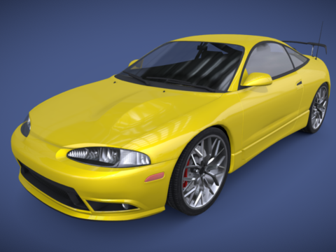 Generic Coupe 3d model