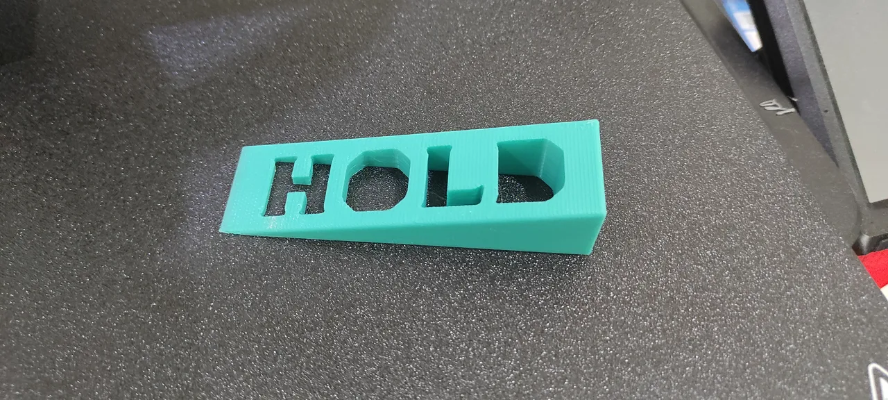 HOLD - Simple Door Stop 3d model