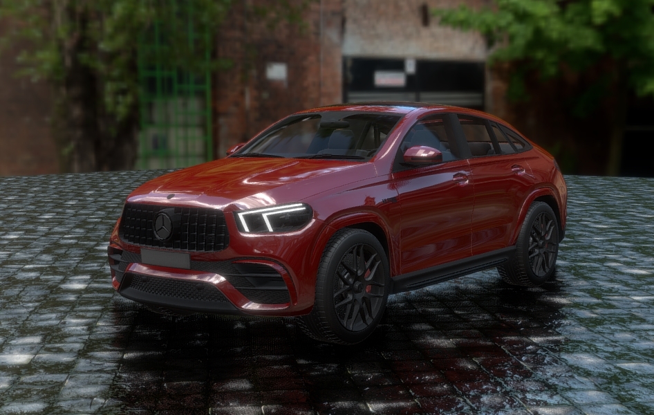 Mercedes-AMG GLE 63 Coupe 2022 3d model