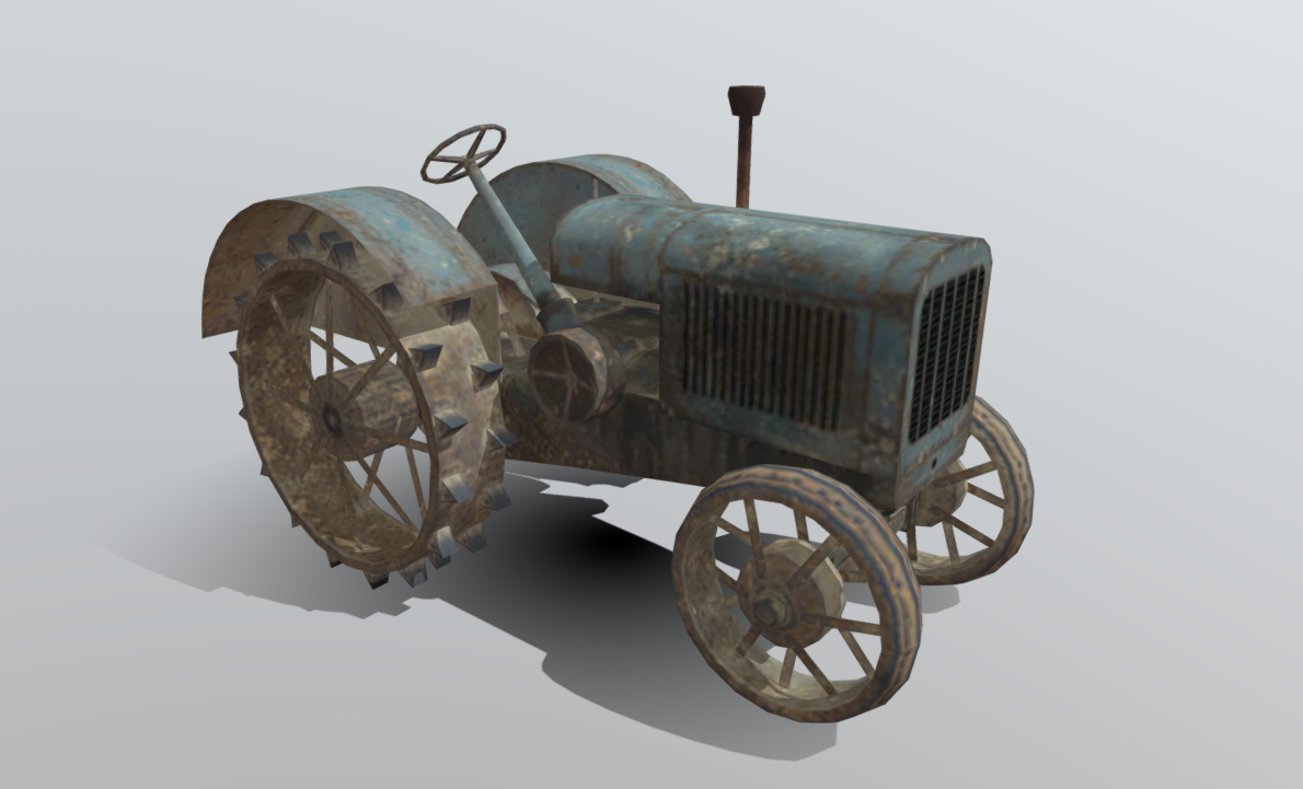Tractor 3d model