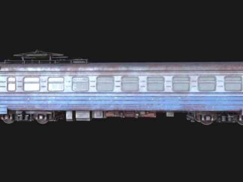 Train Wagon 3d model