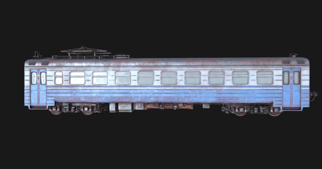 Train Wagon 3d model