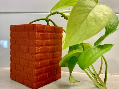 Urban Brick Planter 3d model