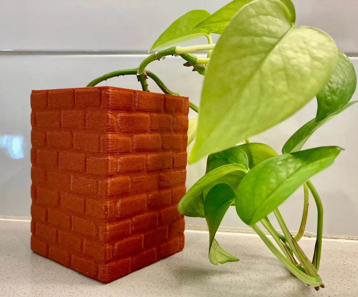 Urban Brick Planter 3d model