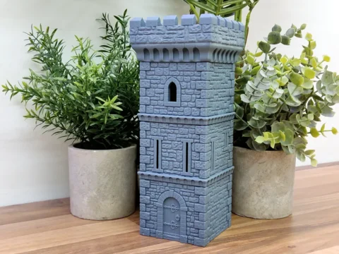 Vogland Castle / Tower 3d model