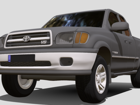 2004 Toyota Tundra V8 3d model