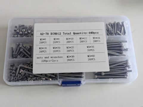 Amazing Gridfinity M3 Bolt Sorter 3d model
