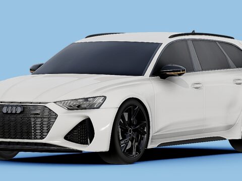 Audi RS6 3d model
