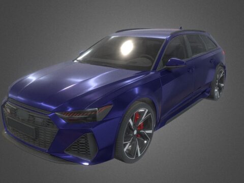 Audi RS6 3d model