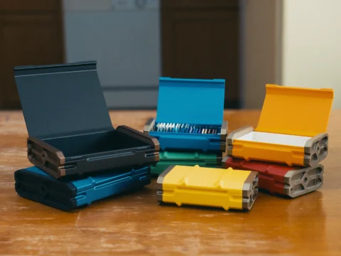 Compact Multi-Use Case in two sizes 3d model