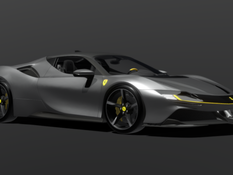 Ferrari SF90 Stradale 3d model