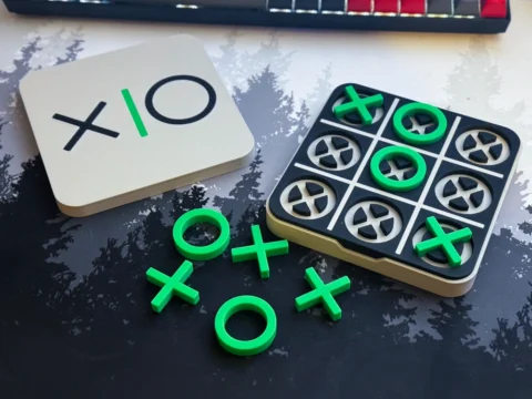 TicTacToe - Travel Edition 3d model